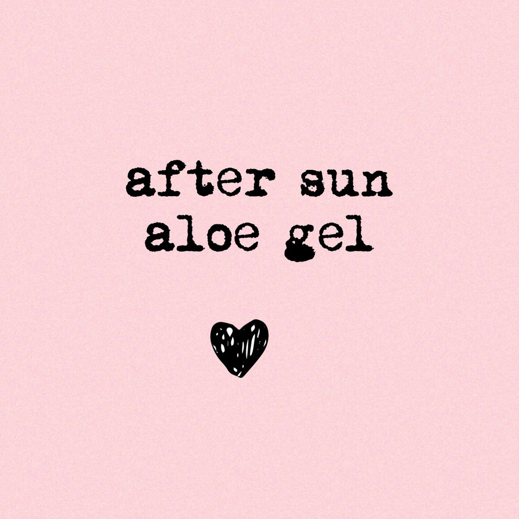 ALOE AFTER SUN GEL